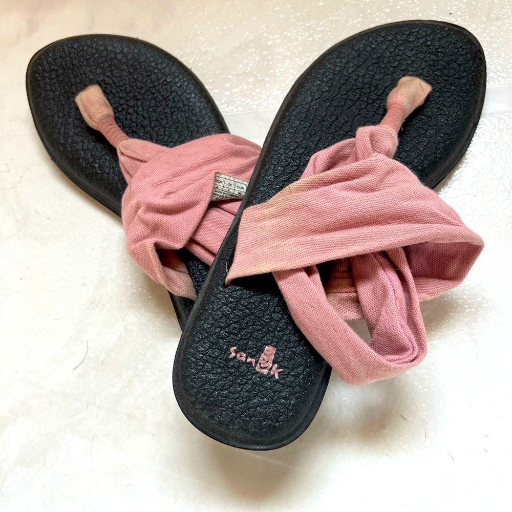 Sanuk Yoga mat sling sandals - Womens Size 9